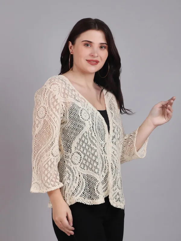Dressitude-Beige-Shrug