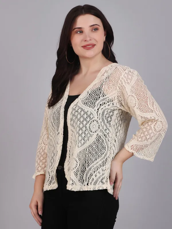 Dressitude-Beige-Shrug