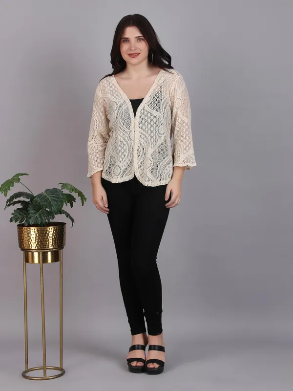Dressitude-Beige-Shrug