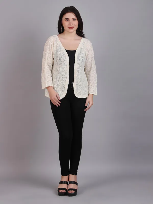 Dressitude-Beige-Shrug