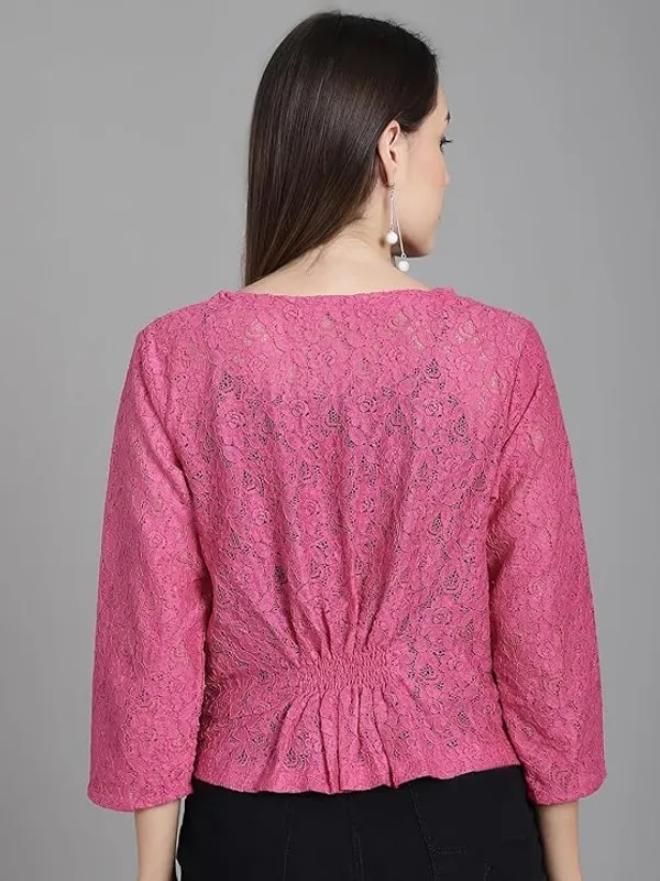 Fuchsia_Pink_Cotton_Shrug_For_Women