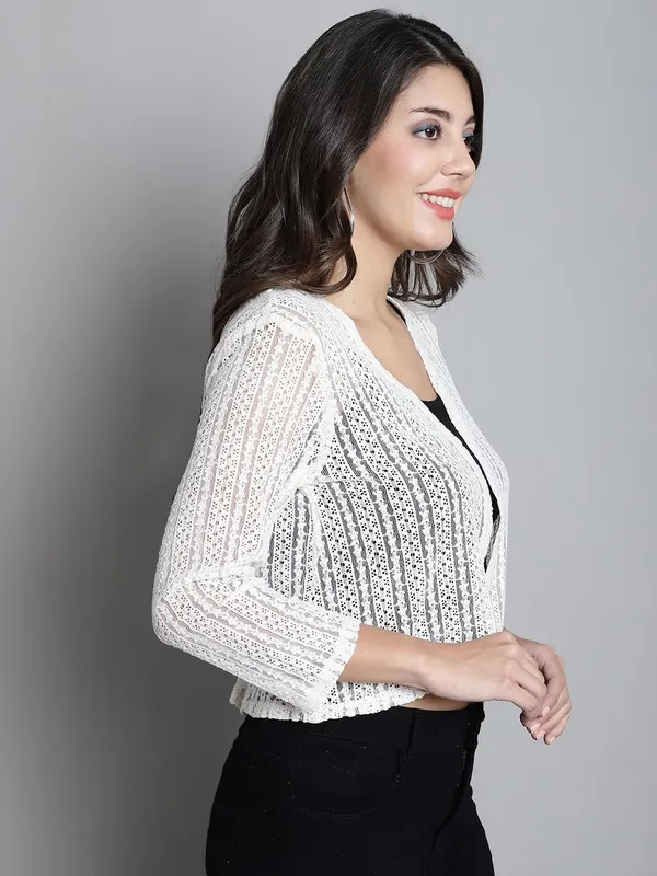 Cream_Cotton_Shrug_For_Women