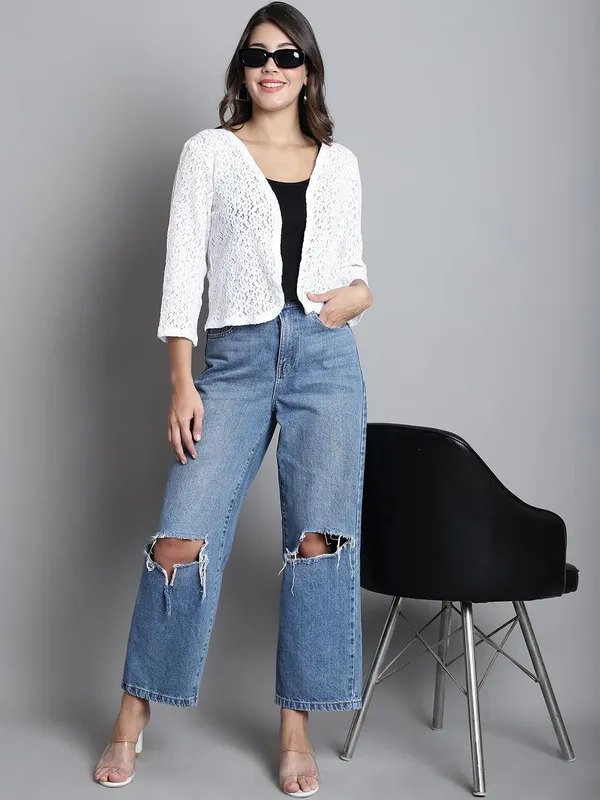 White_Cotton_Shrug_For_Women