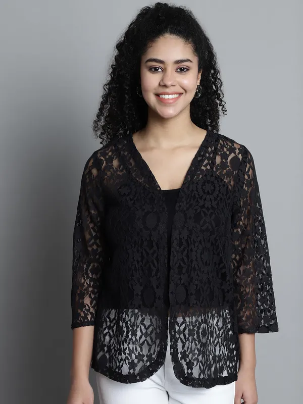 Black_Lace_&_Cotton_Shrug_For_Women