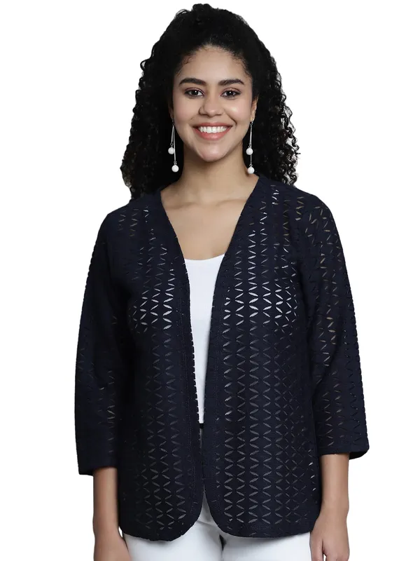 Dressitude-Navy_Blue-Shrug