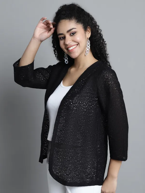 Black_Lace_&_Cotton_Shrug_For_Women