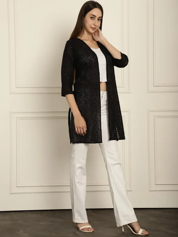 Black_Lace_&_Cotton_Shrug_For_Women