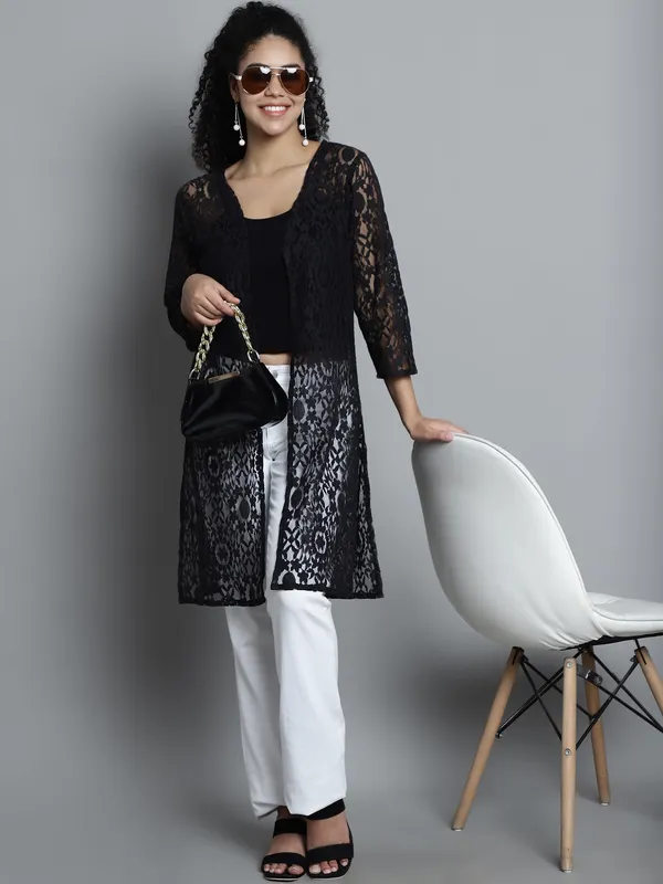 Black_Lace_&_Cotton_Shrug_For_Women