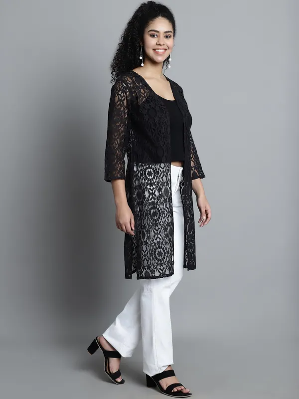 Black_Lace_&_Cotton_Shrug_For_Women