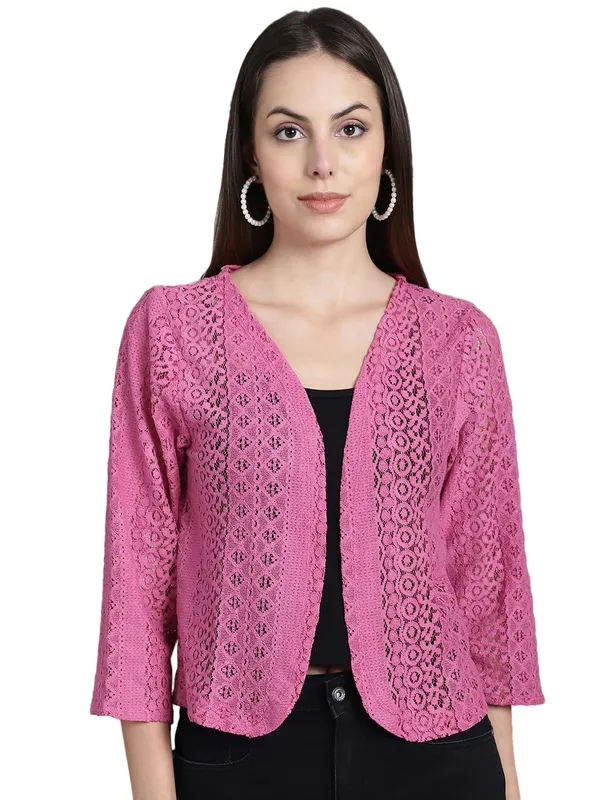 Dressitude-Pink-Shrug