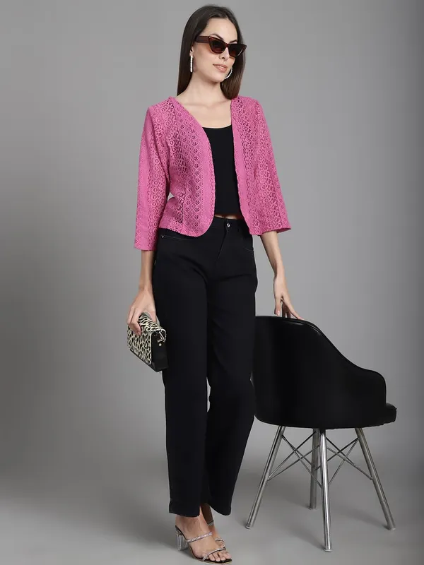 Dressitude-Pink-Shrug