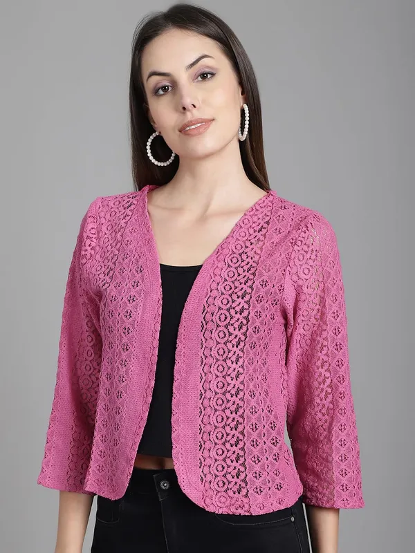 Dressitude-Pink-Shrug