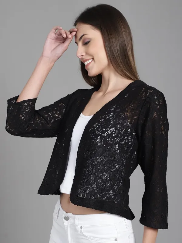 Black_Lace_&_Cotton_Shrug_For_Women