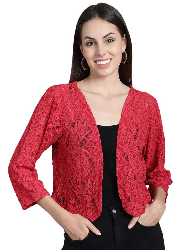 Dressitude-Red-Shrug