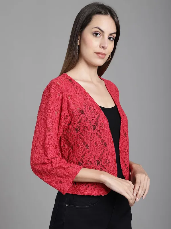 Dressitude-Red-Shrug