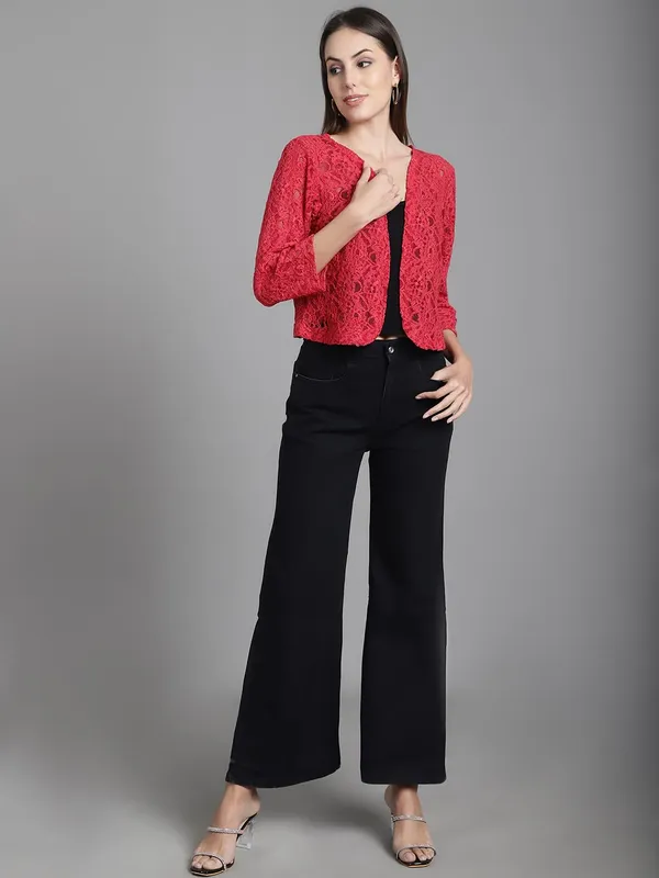 Dressitude-Red-Shrug