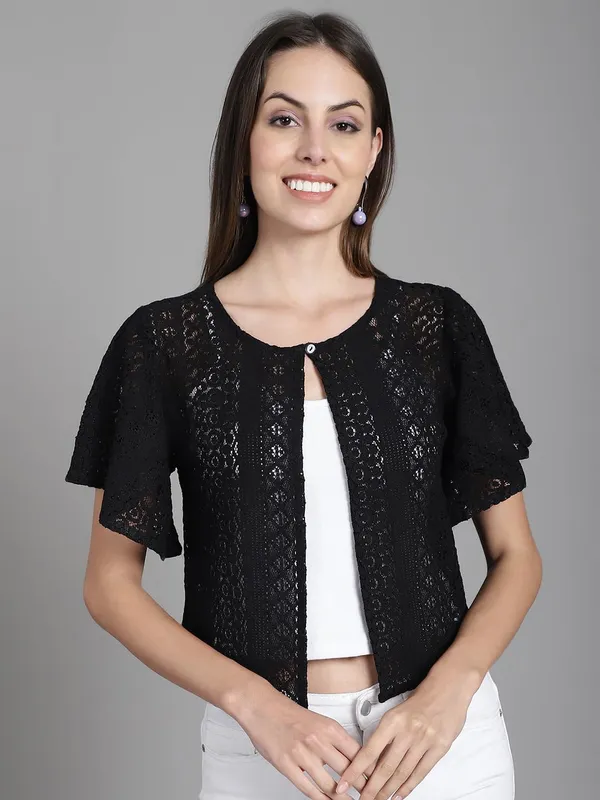Black_Lace_&_Cotton_Shrug_For_Women