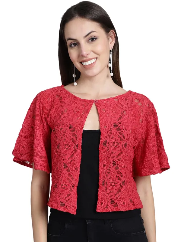 Dressitude-Red-Shrug