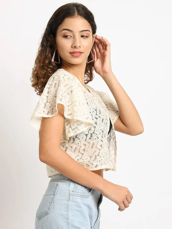 Beige_Lace_&_Cotton_Shrug_For_Women