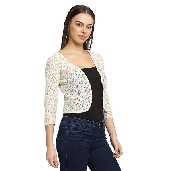 Beige_Lace_&_Cotton_Shrug_For_Women