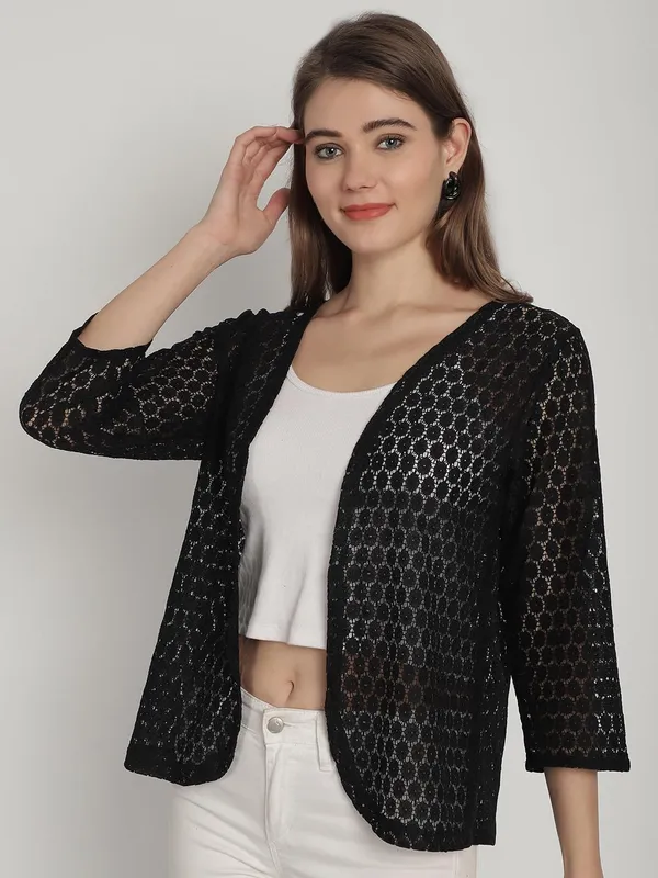 Black_Lace_&_Cotton_Shrug_For_Women