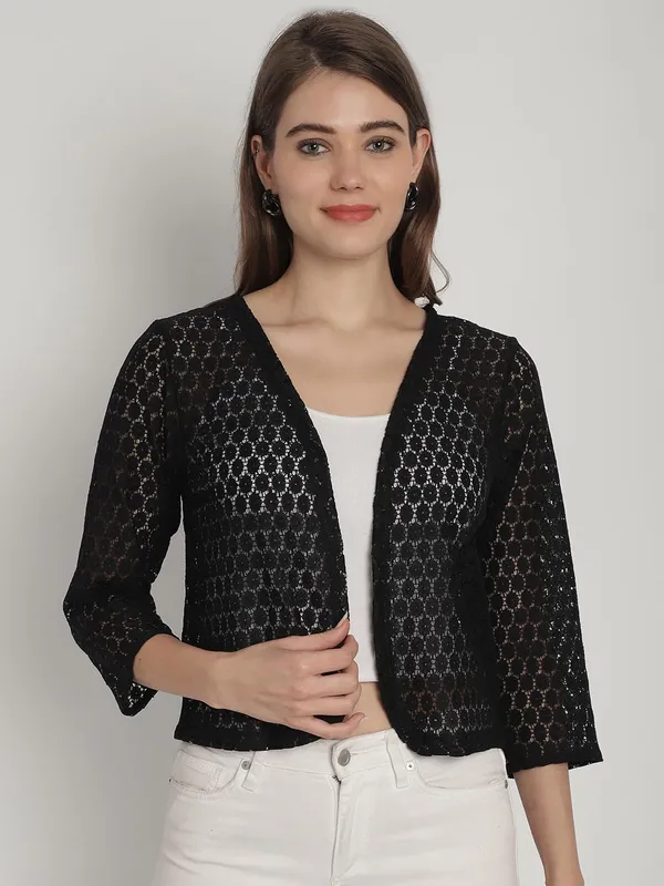 Black_Lace_&_Cotton_Shrug_For_Women