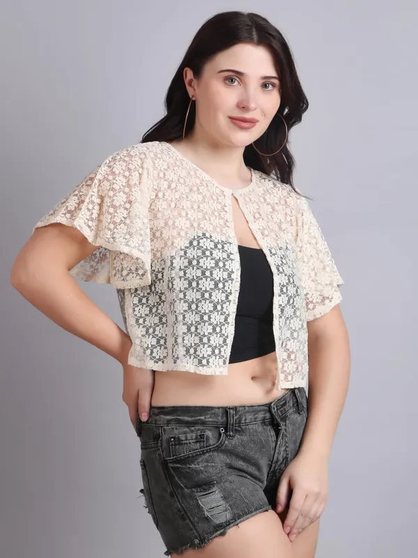 Dressitude-Beige-Shrug