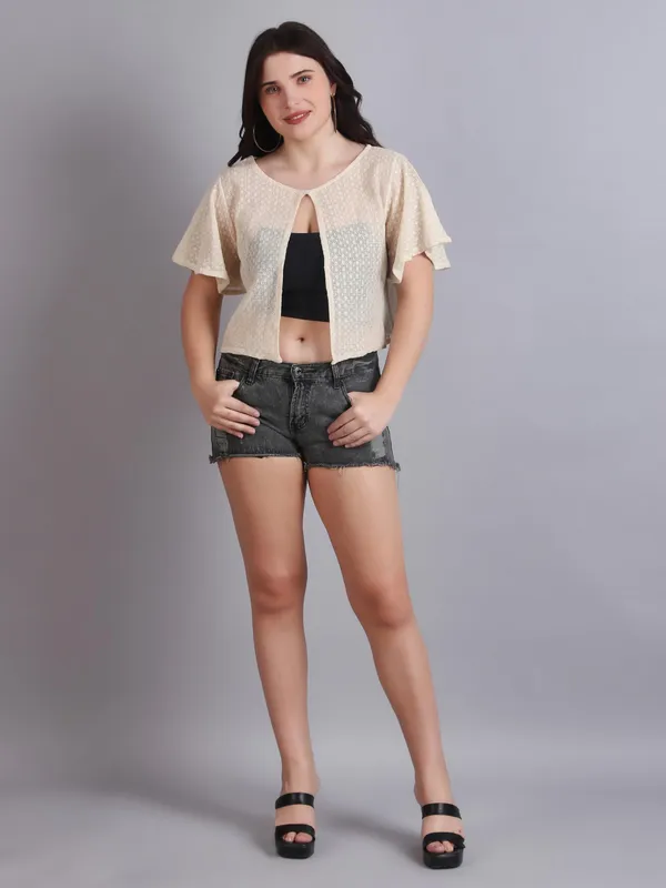Dressitude-Beige-Shrug