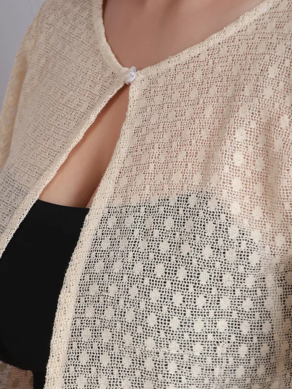 Dressitude-Beige-Shrug