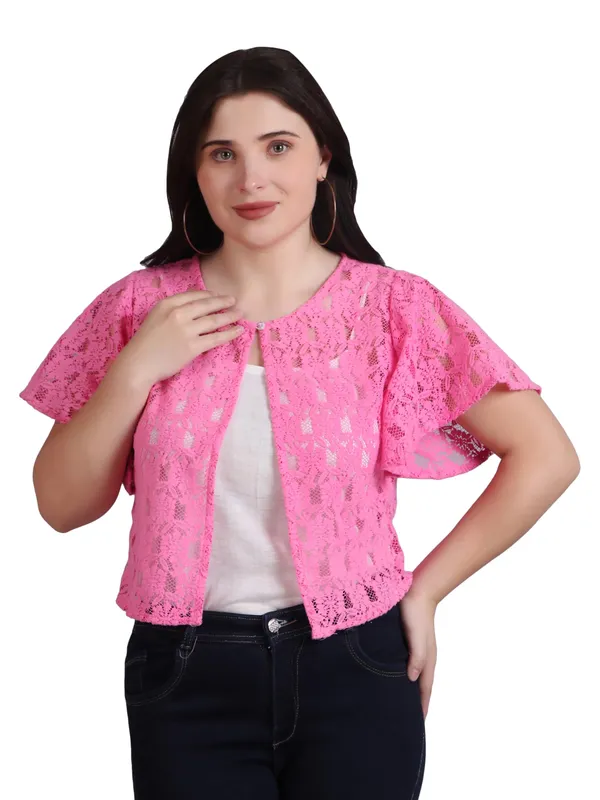 Dressitude-Pink-Shrug