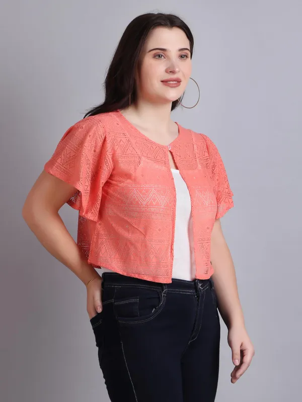 Dressitude-Peach-Shrug