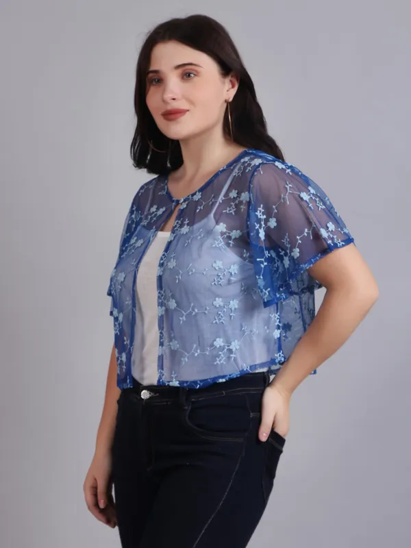 Dressitude-Royal_Blue-Shrug