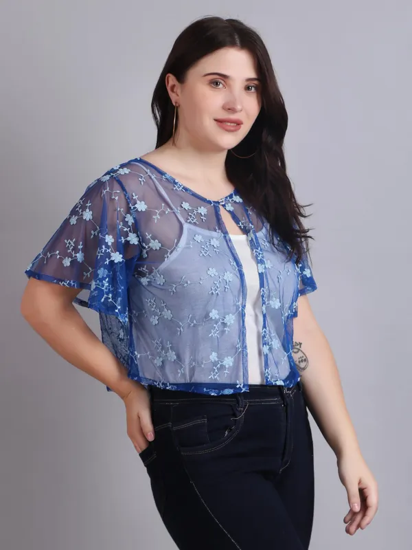 Dressitude-Royal_Blue-Shrug