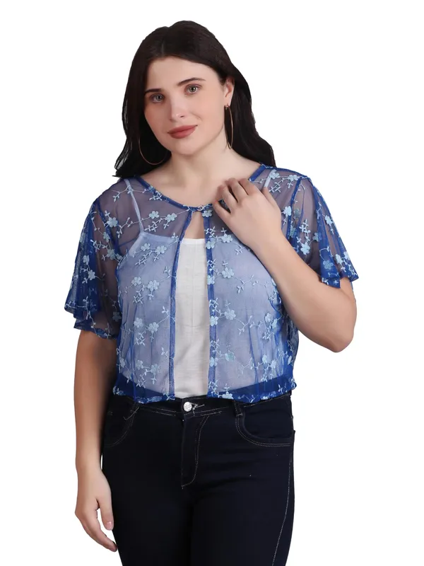 Dressitude-Royal_Blue-Shrug
