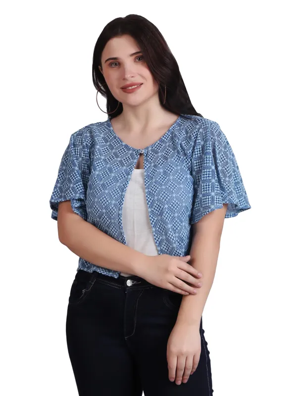 Dressitude-Blue-Shrug