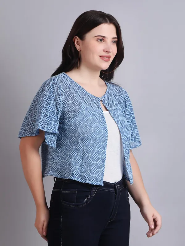 Dressitude-Blue-Shrug