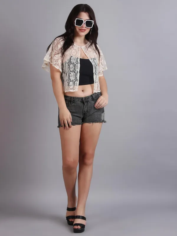 Beige_Cotton_Shrug_For_Women