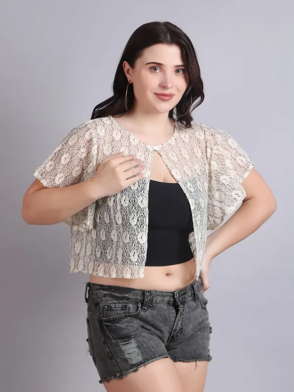 Dressitude-Beige-Shrug