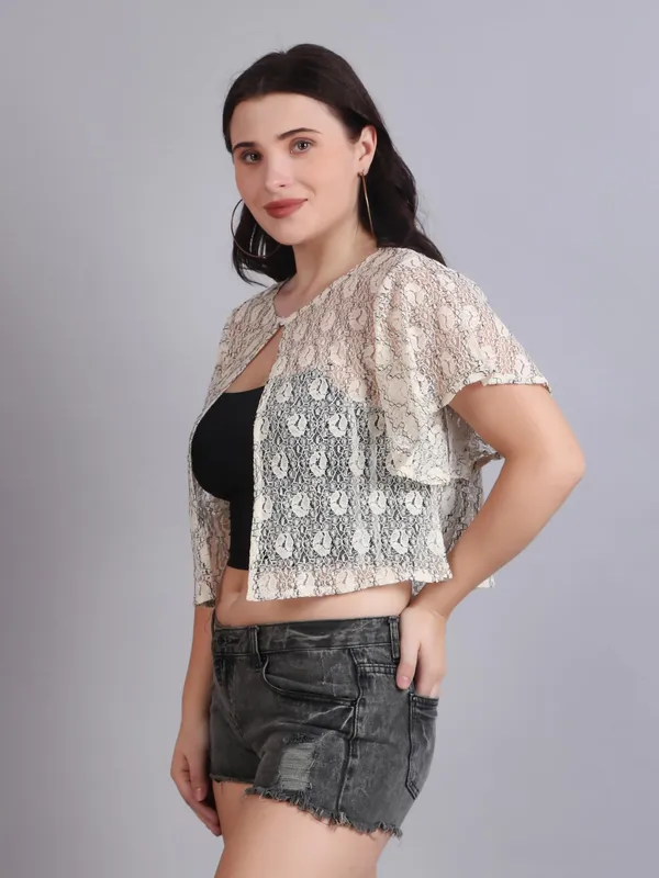 Dressitude-Beige-Shrug