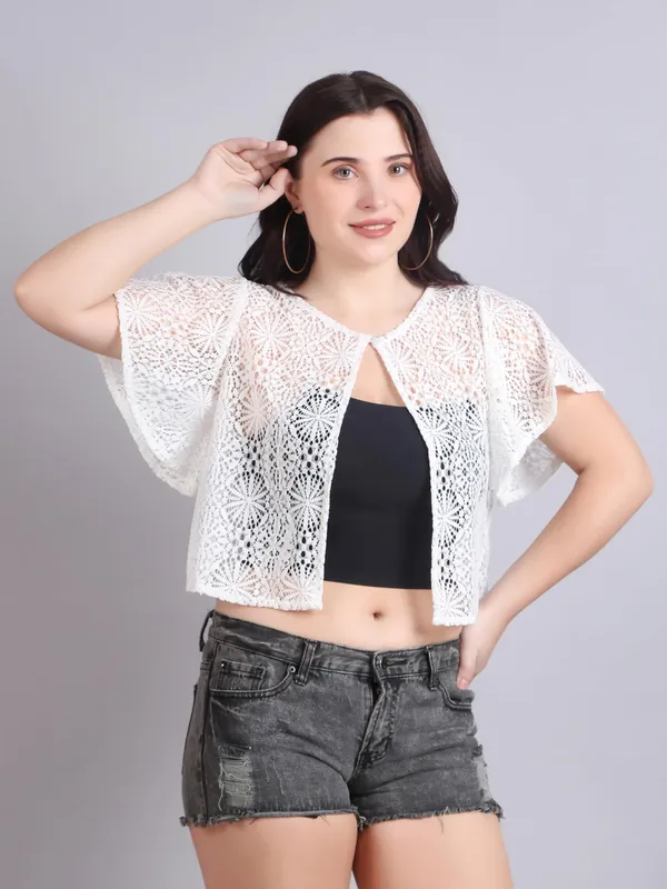 Dressitude-White-Shrug