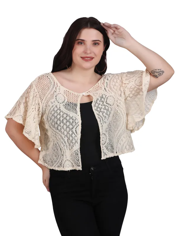 Dressitude-Beige-Shrug