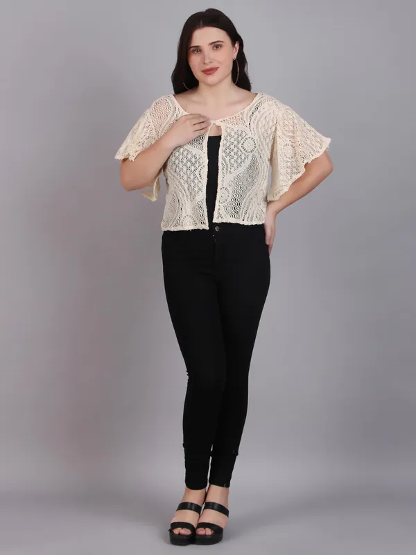 Dressitude-Beige-Shrug