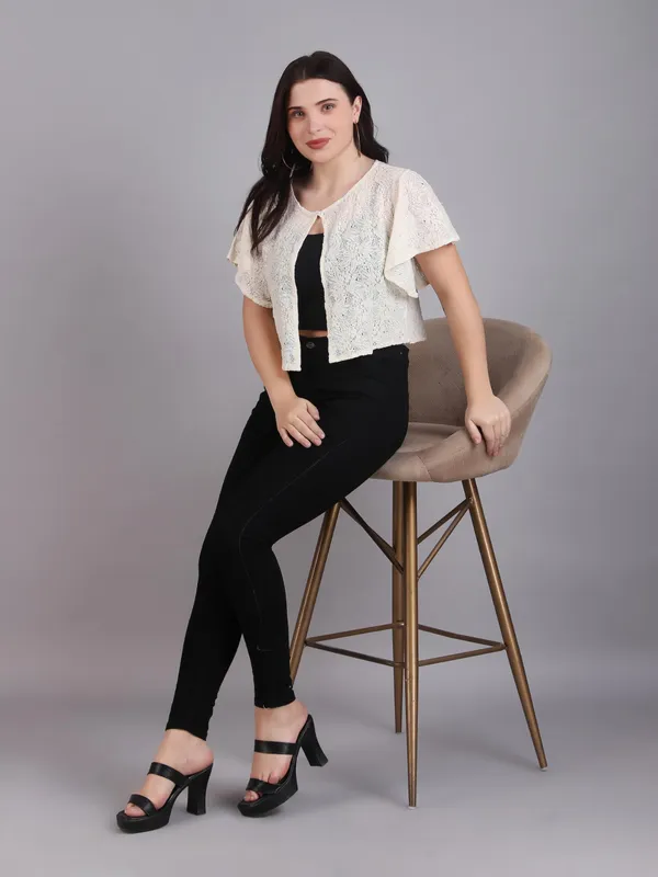 Dressitude-Beige-Shrug