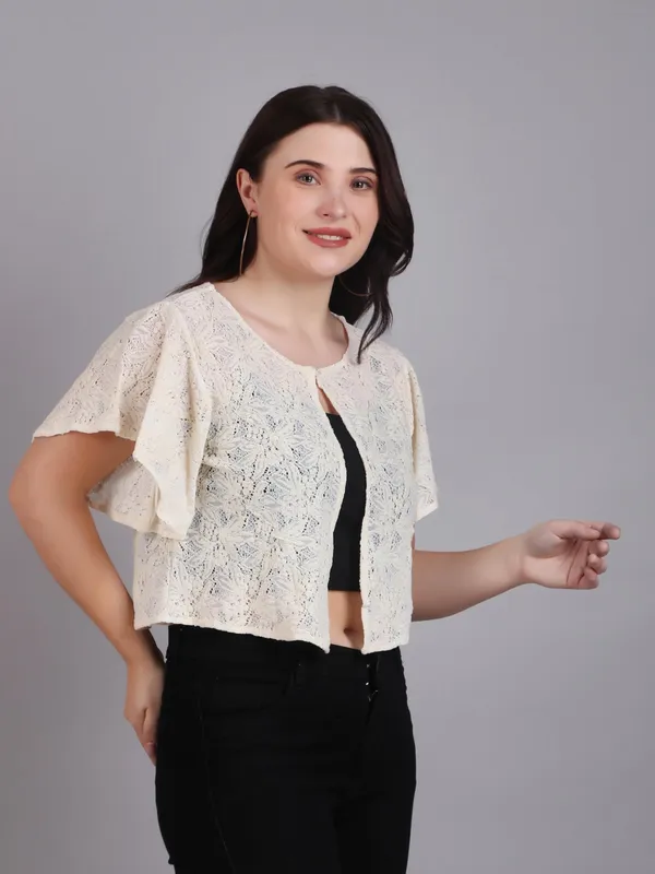 Dressitude-Beige-Shrug