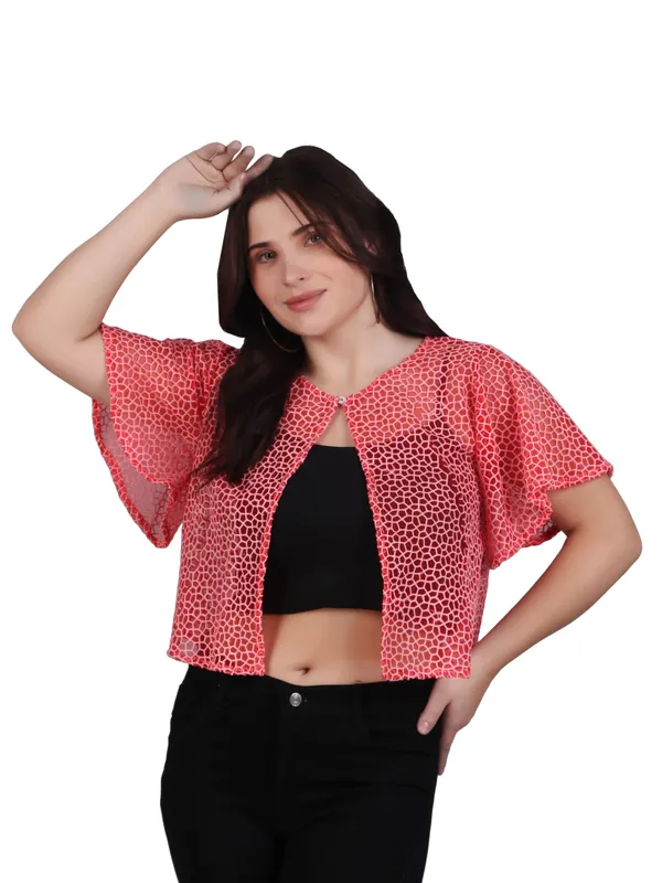 Dressitude-Red-Shrug
