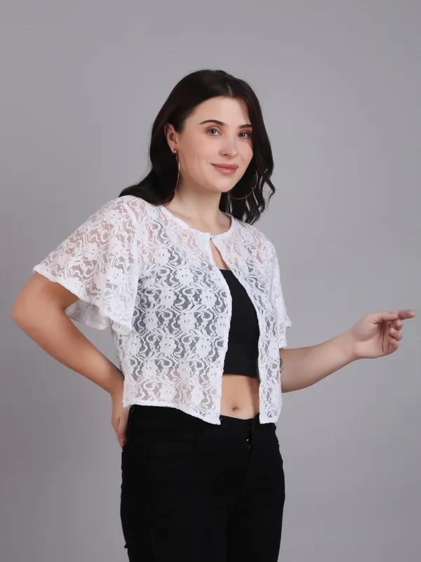 White_Cotton_Shrug_For_Women
