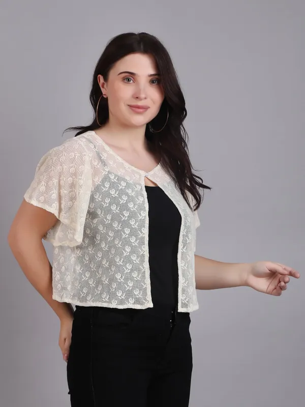 Dressitude-Beige-Shrug