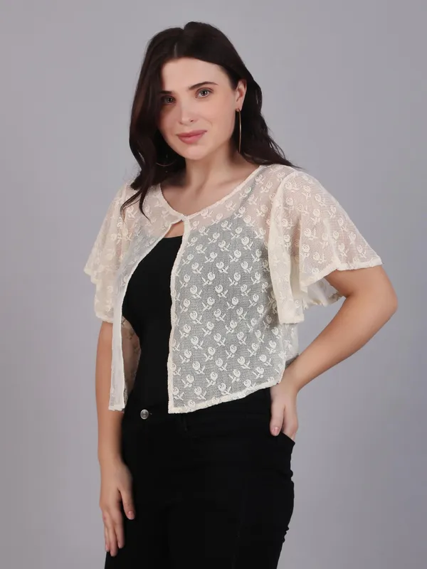 Dressitude-Beige-Shrug