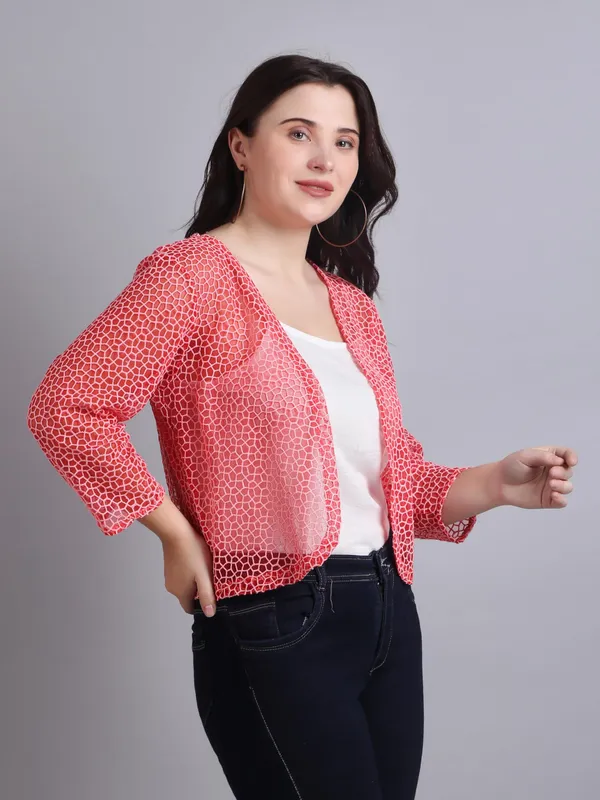 Dressitude-Red-Shrug