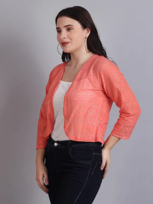 Dressitude-Peach-Shrug